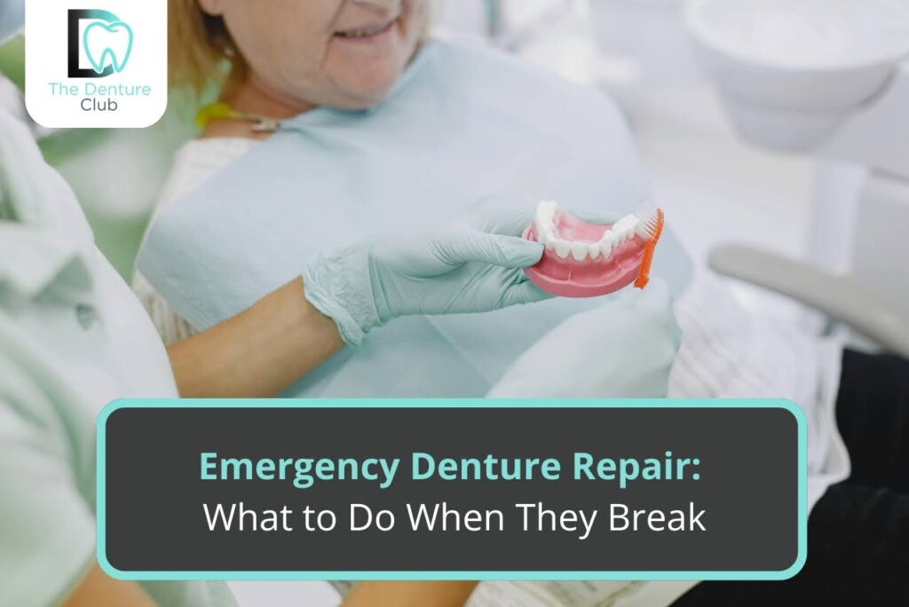 Emergency Denture Repair: What to Do When They Break