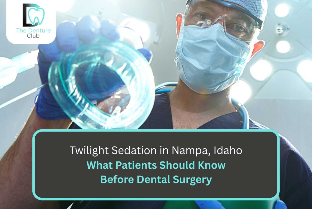Twilight Sedation in Nampa, Idaho: What Patients Should Know Before Dental Surgery